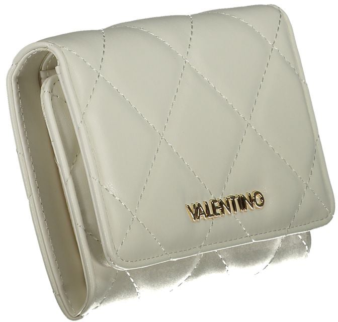 Valentino by Mario Valentino Mario Valentino Bianco Polyurethane Women's Wallet Wit