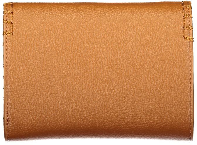 Valentino by Mario Valentino Mario Valentino Brown Polyurethane Womens Wallet Bruin