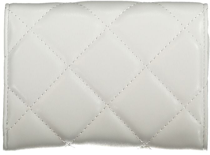 Valentino by Mario Valentino Mario Valentino Gray Polyurethane Women's Wallet Grijs