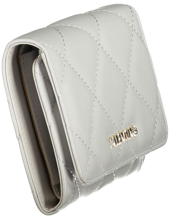 Valentino by Mario Valentino Mario Valentino Gray Polyurethane Women's Wallet Grijs