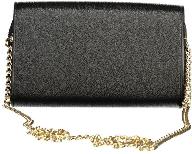 Valentino by Mario Valentino Mario Valentino Nero Poliuretano Women's Wallet Zwart