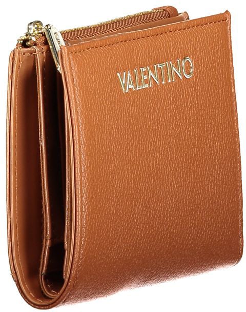 Valentino by Mario Valentino Mario Valentino Brown Polyurethane Women's Wallet Bruin