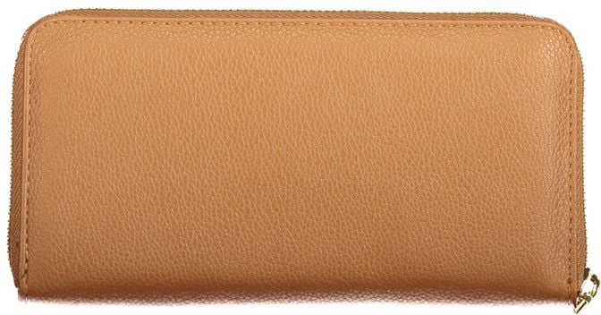 Valentino by Mario Valentino Mario Valentino Brown Polyurethane Women Wallet with Zip Closure Bruin