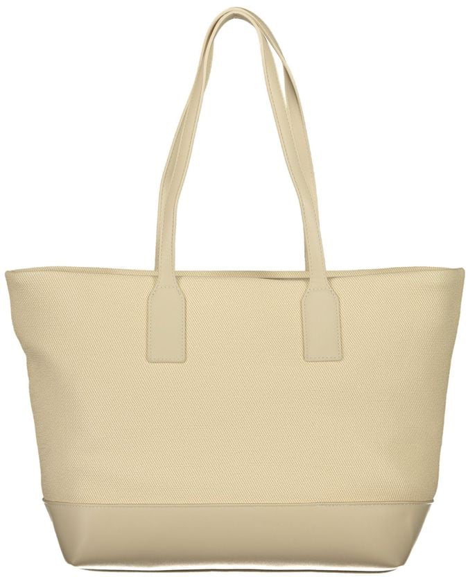 Valentino by Mario Valentino Mario Valentino Beige Polyurethane Womens Bag Beige