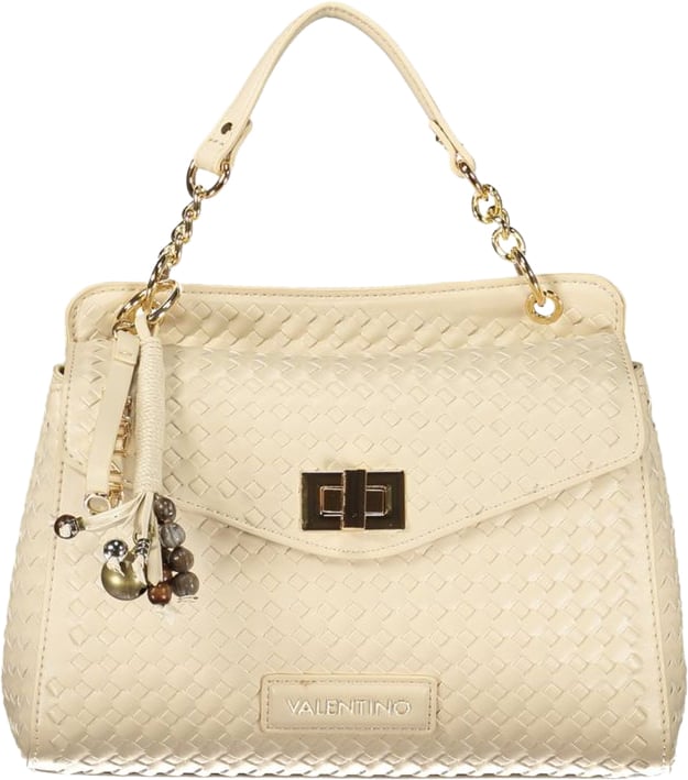 Valentino by Mario Valentino Mario Valentino Beige Polyurethane Women's Bag Beige