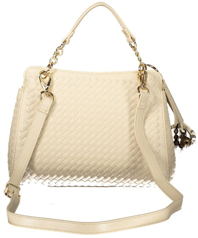 Valentino by Mario Valentino Mario Valentino Beige Polyurethane Women's Bag Beige
