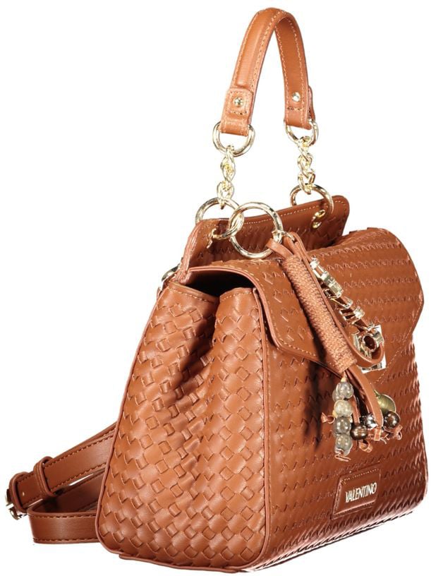Valentino by Mario Valentino Mario Valentino Brown Polyurethane Women Bag Bruin