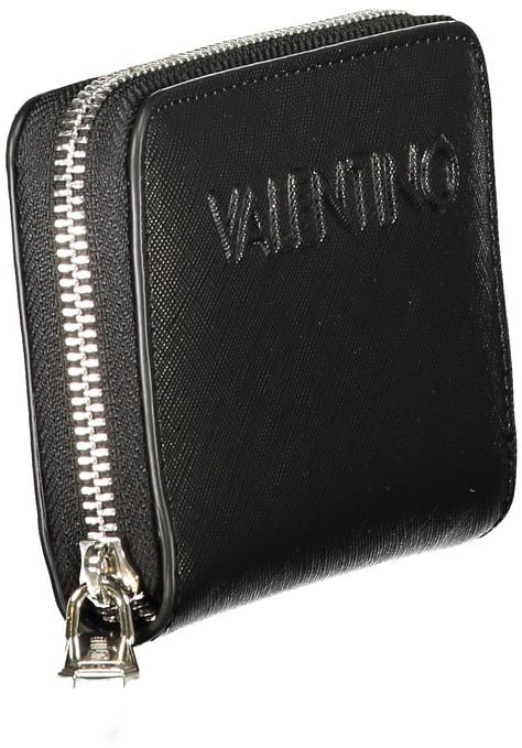 Valentino by Mario Valentino Mario Valentino Nero Poliuretano Women's Wallet Zwart