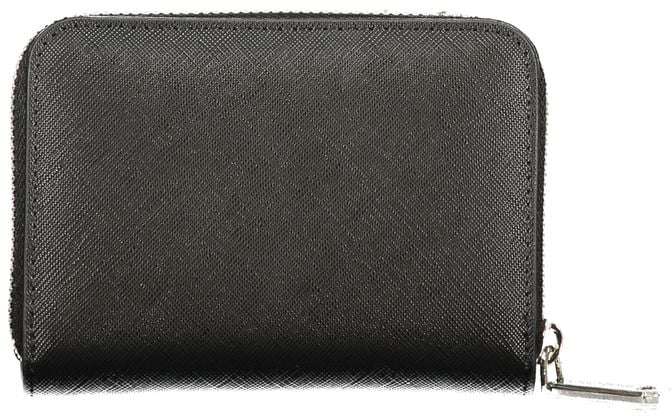 Valentino by Mario Valentino Mario Valentino Nero Poliuretano Women's Wallet Zwart