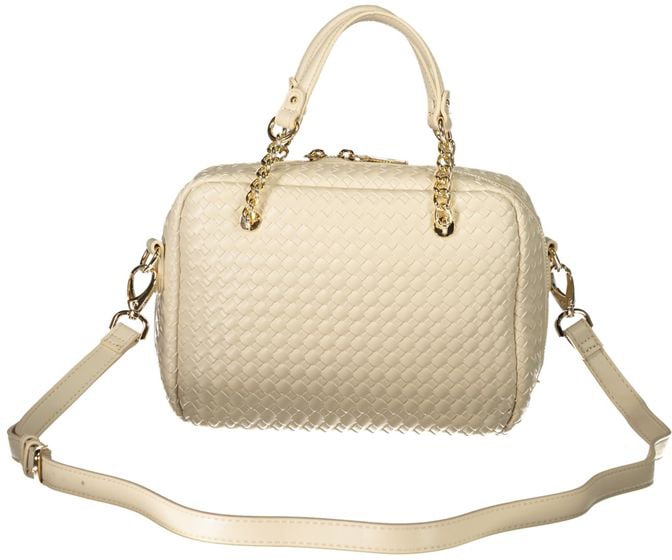 Valentino by Mario Valentino Mario Valentino Beige Polyurethane Womens Bag Beige