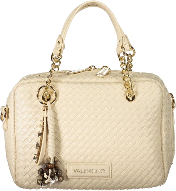 Valentino by Mario Valentino Mario Valentino Beige Polyurethane Womens Bag Beige