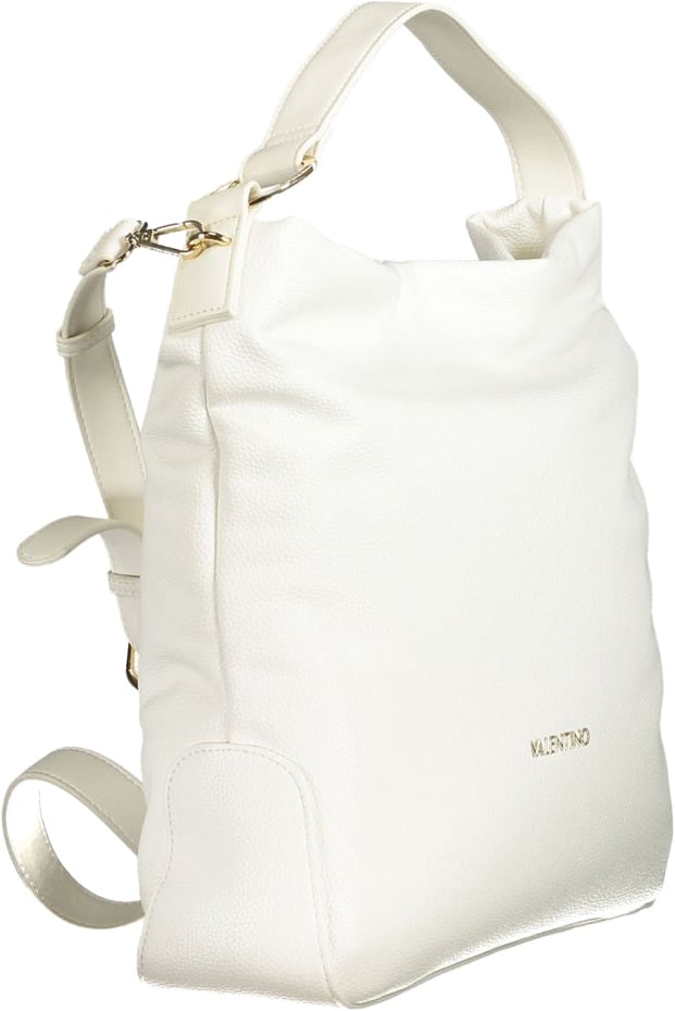 Valentino by Mario Valentino Mario Valentino White Polyurethane Women's Bag Wit