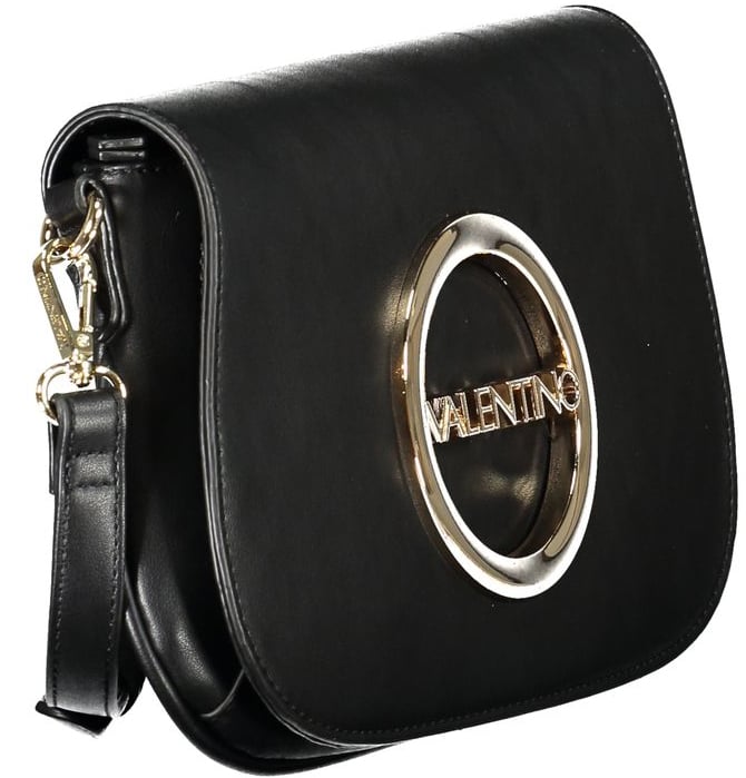 Valentino by Mario Valentino Mario Valentino Nero Polyurethane Women Handbag Zwart