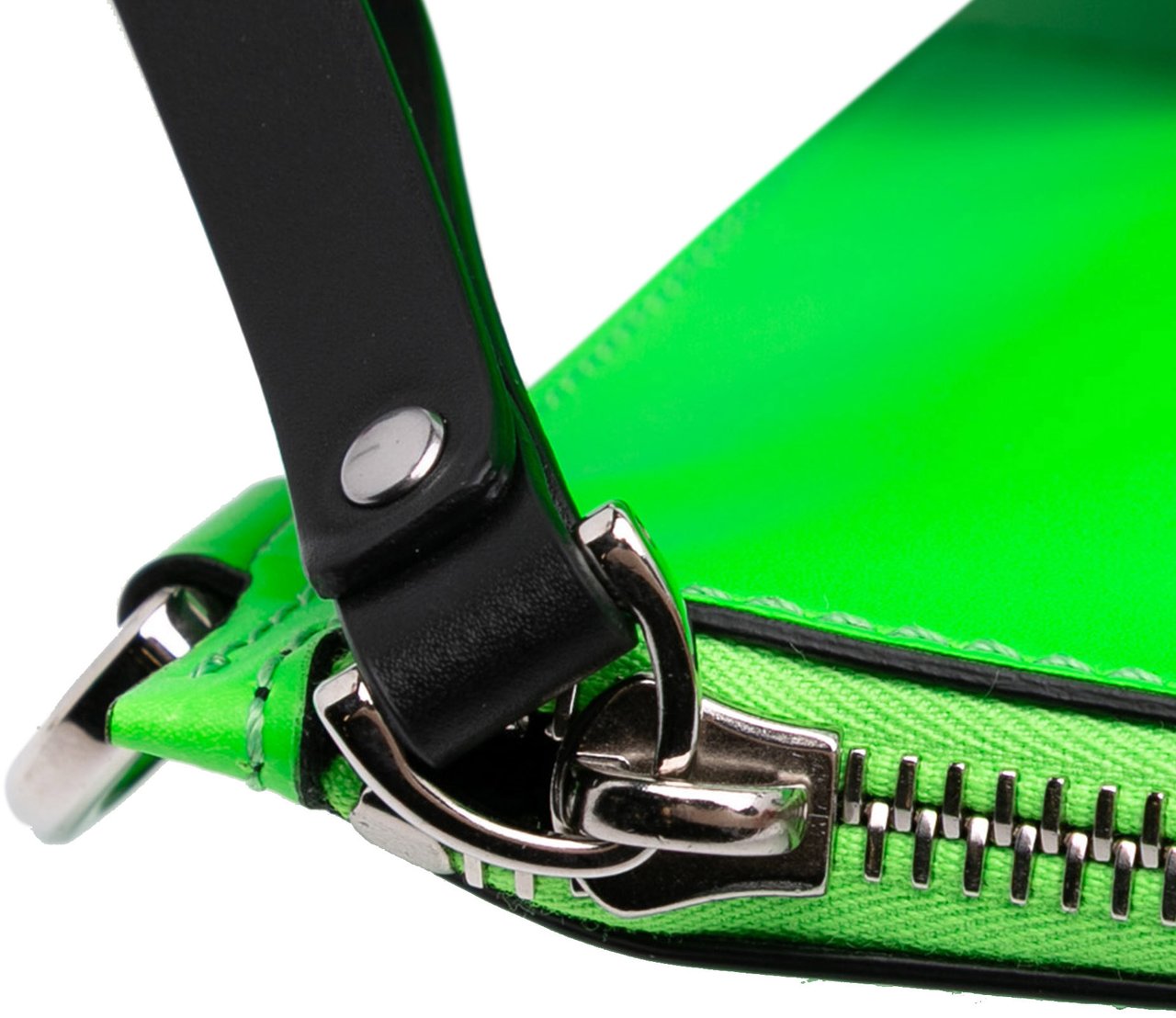 Valentino Leather VLTN Satchel Groen