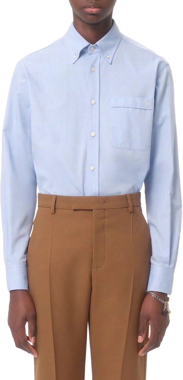 Valentino OVERHEMD LICHTBLAUW Lichtblauw