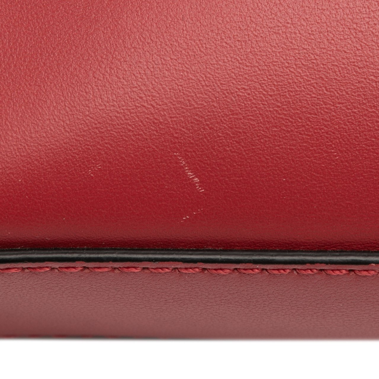 Valentino Small Leather Rockstud Flap Crossbody Rood