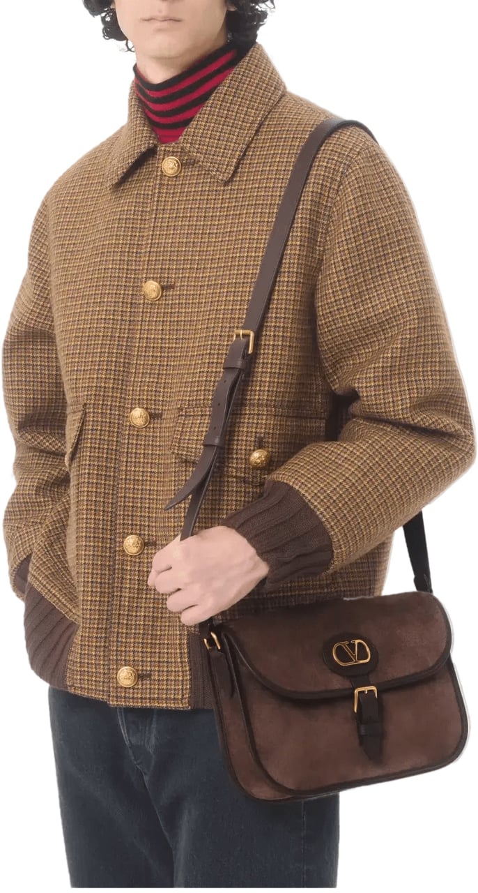 Valentino SCHOUDERTAS TESTA DI MORO/EIKEN BRUIN Bruin