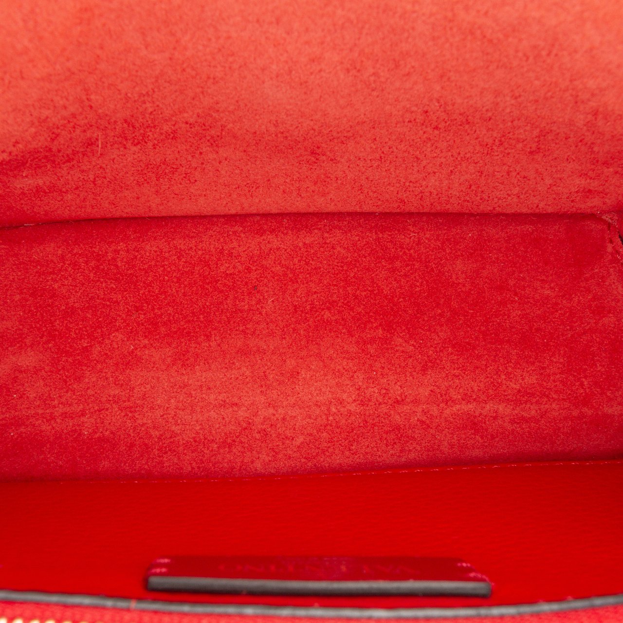 Valentino Small Grained Calfskin Rockstud Crossbody Rood