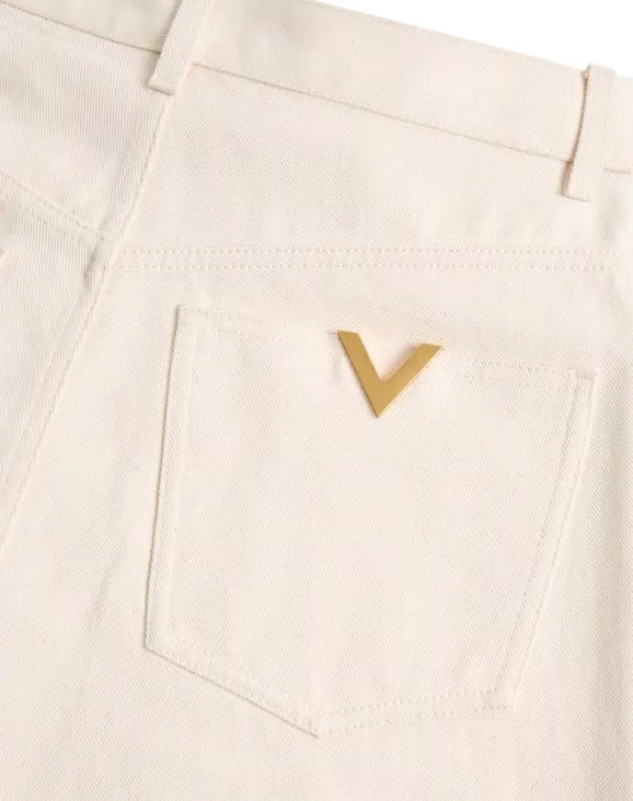 Valentino DENIM 5-ZAKKEN WIT Wit