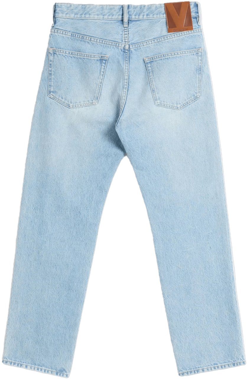 Valentino DENIM 5-ZAKKEN BLAUW Lichtblauw