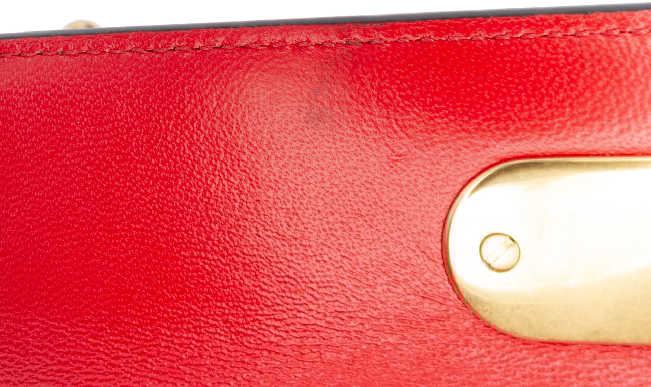 Valentino Leather Rockstud Alcove Box Satchel Zwart