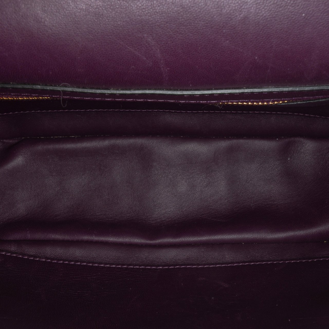 Valentino Large Knit Roman Stud Satchel Paars