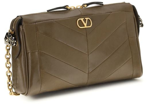 Valentino Garavani Valentino Garavani Beige Lamb Ovis Aries Aries Shoulder Bag Beige