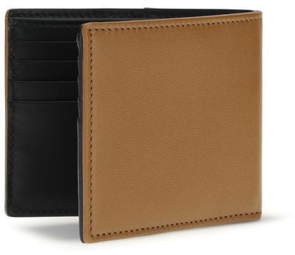 Valentino Garavani Valentino Garavani Black Calf Leather Bos Taurus Wallet Zwart