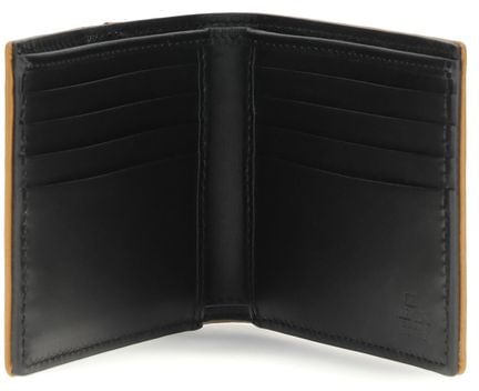 Valentino Garavani Valentino Garavani Black Calf Leather Bos Taurus Wallet Zwart