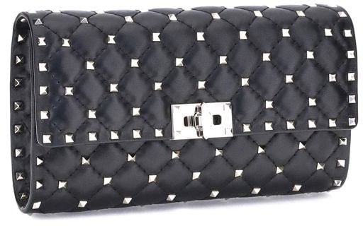 Valentino Garavani Valentino Garavani Black Lamb Ovis Aries Aries Shoulder Bag Zwart