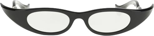 Valentino Garavani Black Acetate Sunglasses Zwart