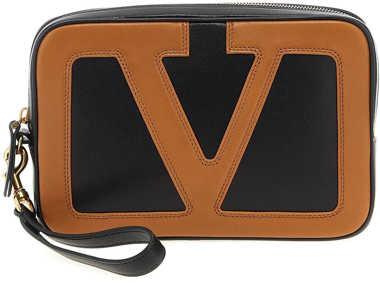 Valentino Garavani Multicolor Lamb Leather Clutch Bag Divers
