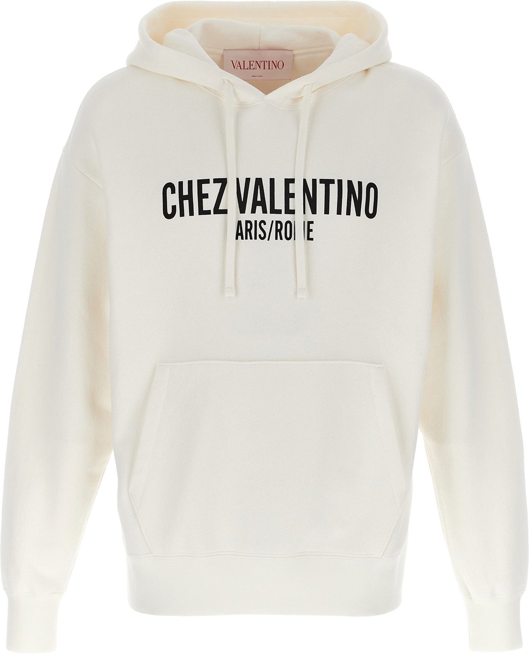 Valentino Garavani White Cotton Sweatshirt Wit