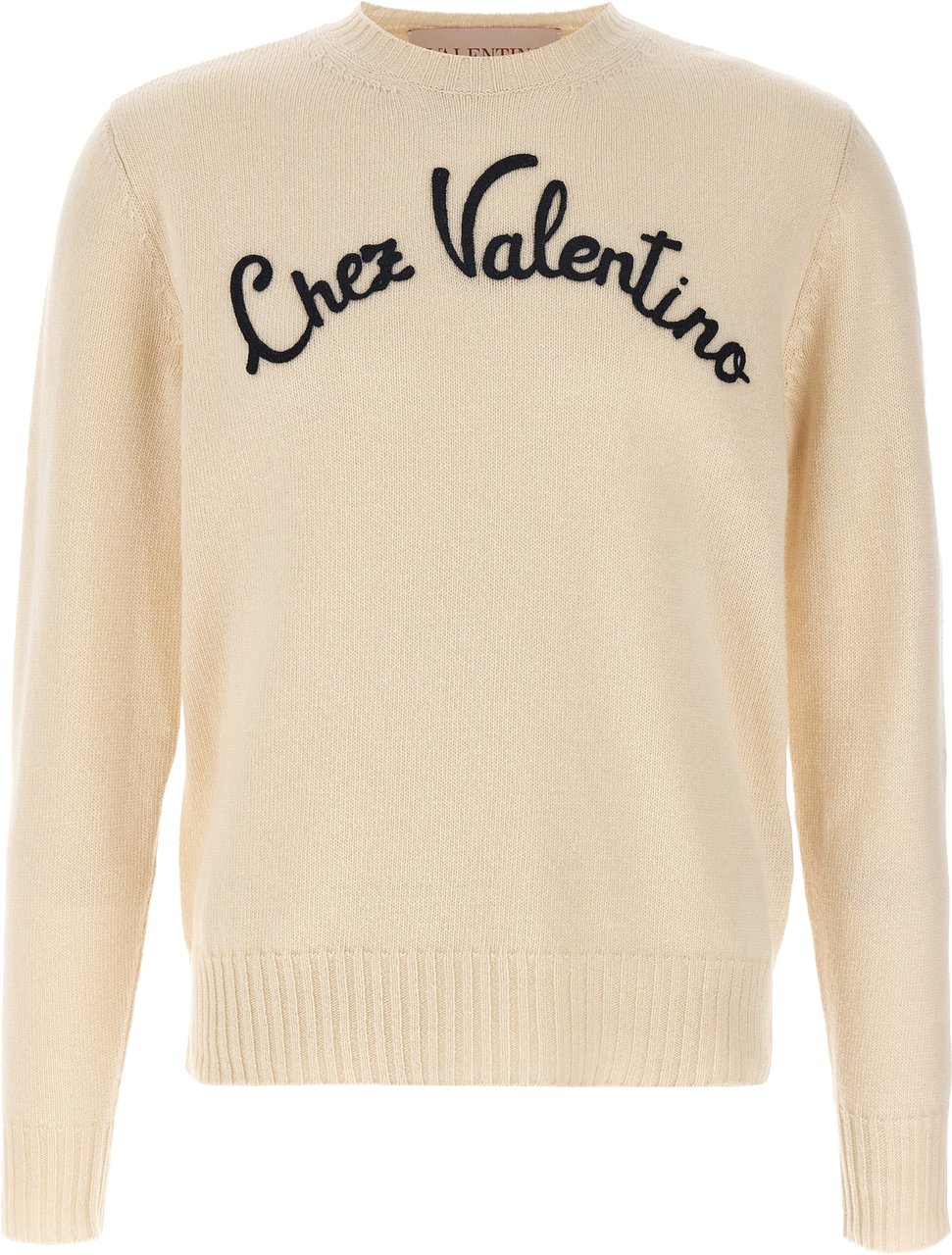 Valentino Garavani Beige Virgin Wool Cardigan Beige