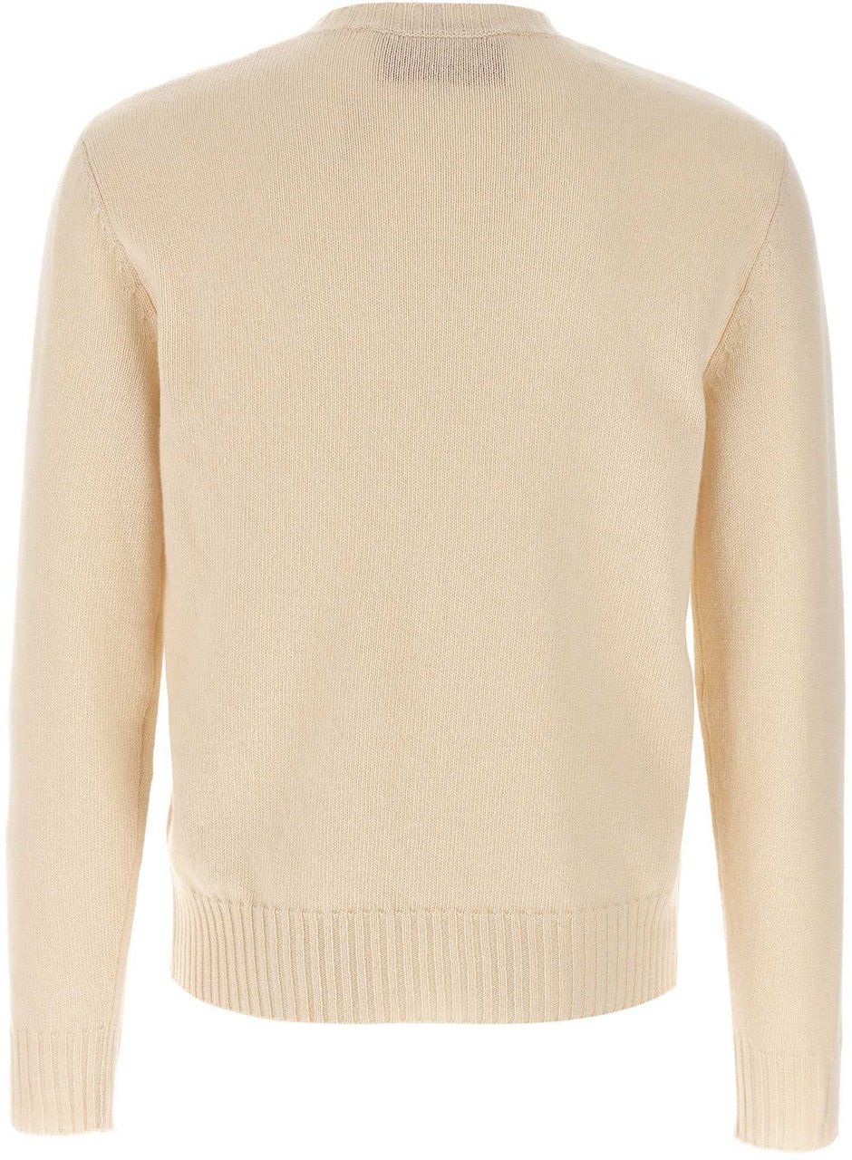 Valentino Garavani Beige Virgin Wool Cardigan Beige