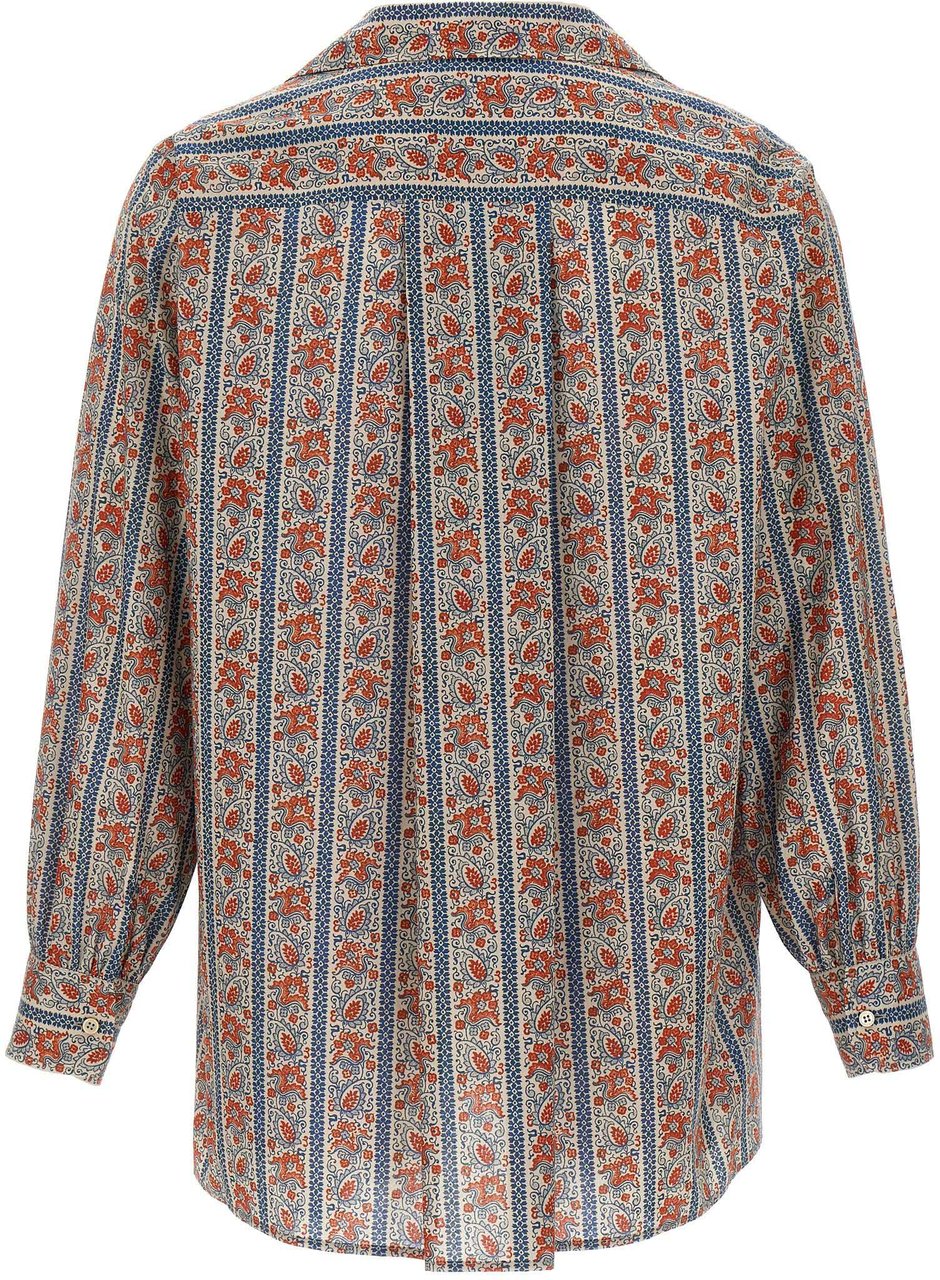 Valentino Garavani Multicolor Cotton Blouse Divers