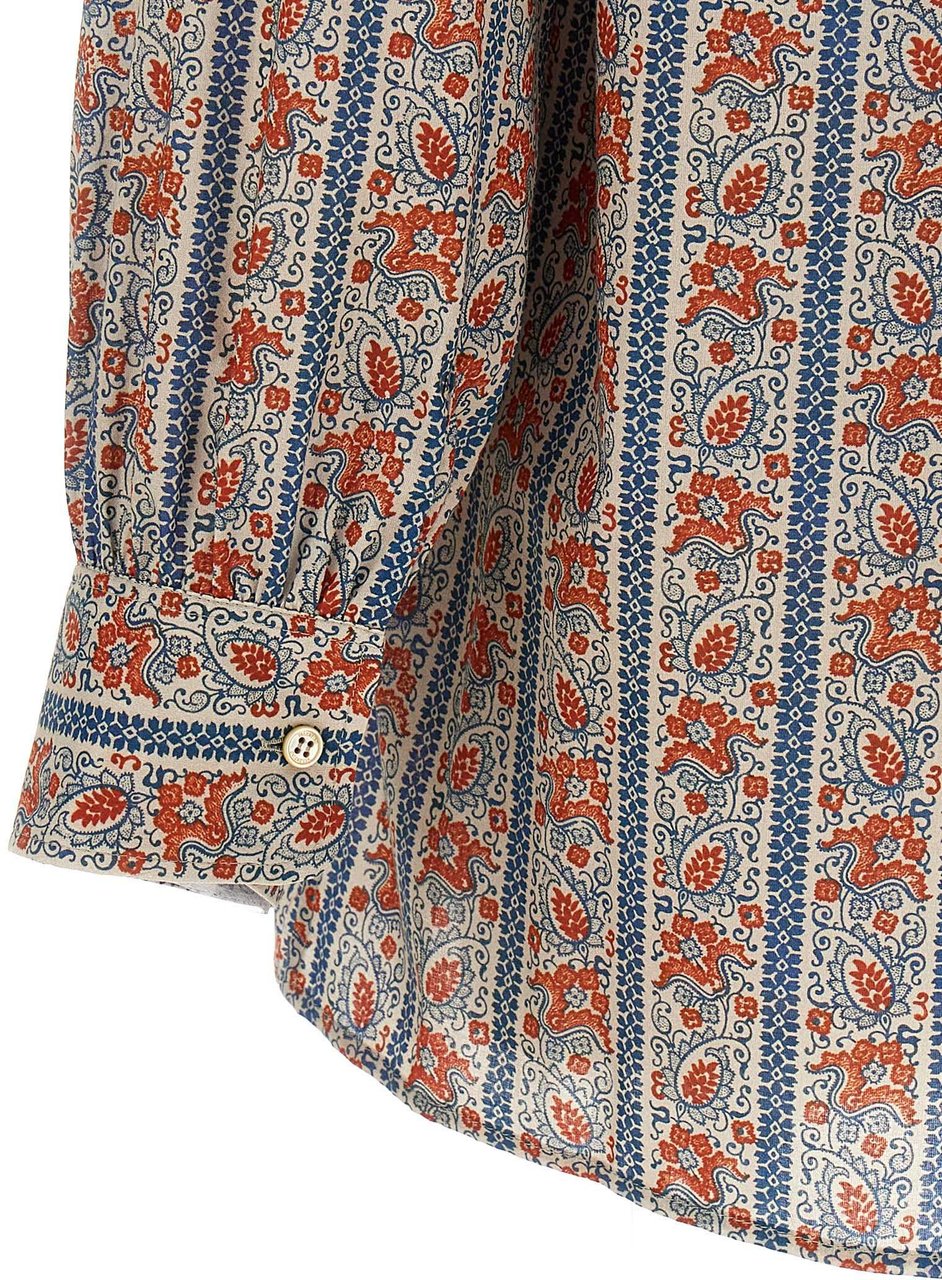 Valentino Garavani Multicolor Cotton Blouse Divers