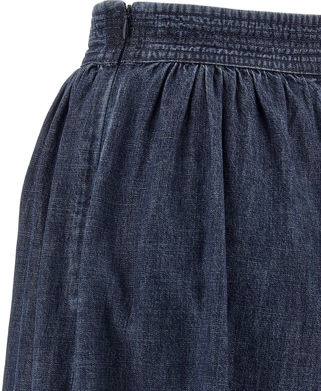 Valentino Garavani Blue Cotton Pants Blauw