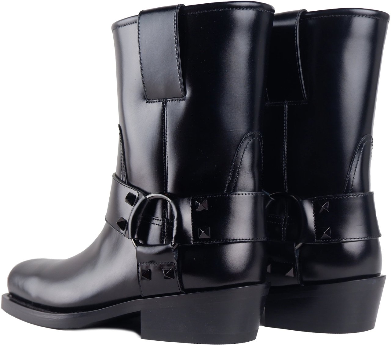 Valentino Garavani Valentino Garavani Ankle Boots Black Woman Dierenprint