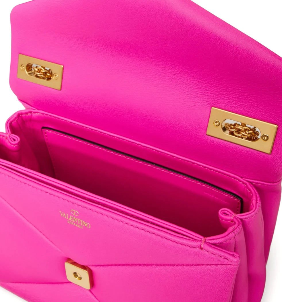 Valentino Garavani Valentino Garavani Crossbody Bags Fuchsia Woman Dierenprint