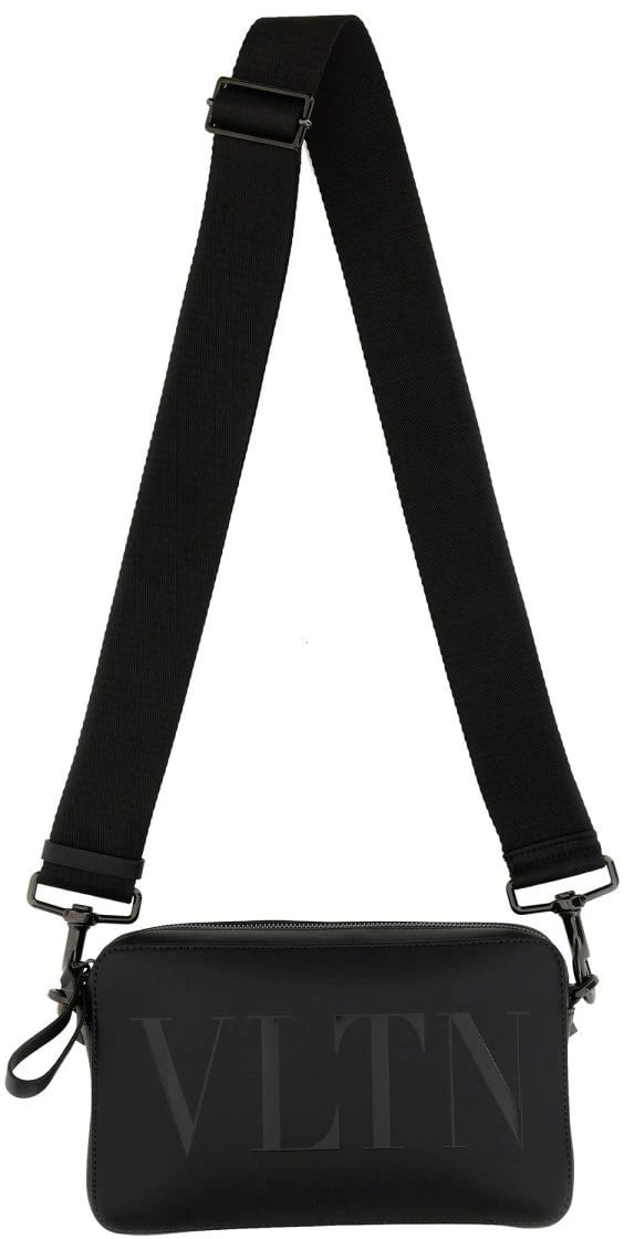 Valentino Garavani Valentino Garavani Crossbody Bags Black Man Dierenprint