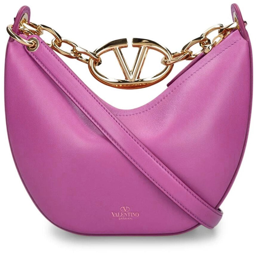 Valentino Garavani Valentino Garavani Crossbody Bags Purple Woman Dierenprint