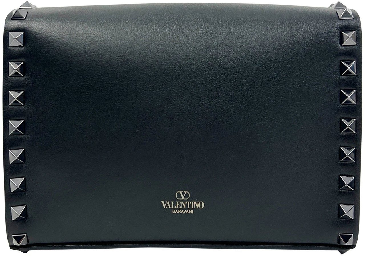 Valentino Garavani Valentino Garavani Crossbody Bags Black Woman Dierenprint