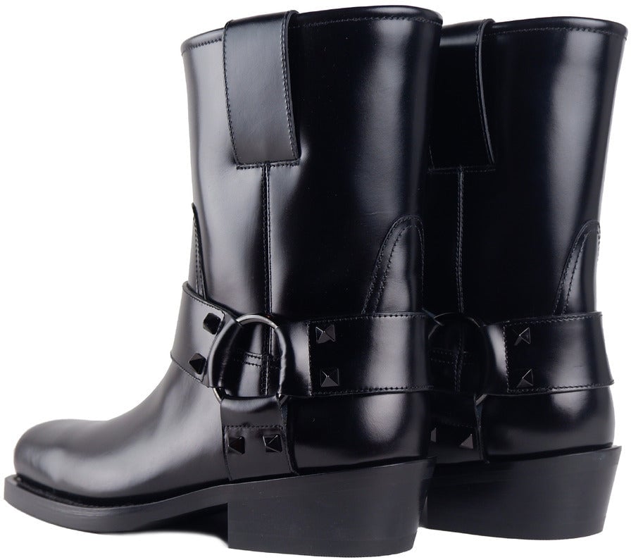 Valentino Garavani valentino garavani - Ankle Boots - 5w0s0kn4-nib-nero Dierenprint