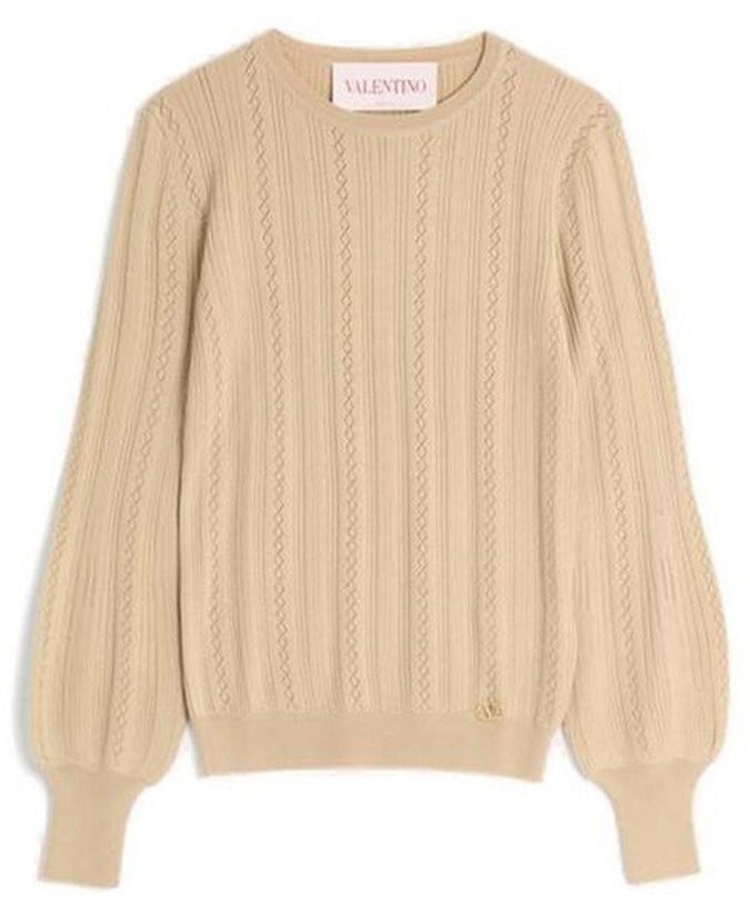 Valentino Garavani valentino garavani - Sweaters - 6b3kc62j935-beige Beige