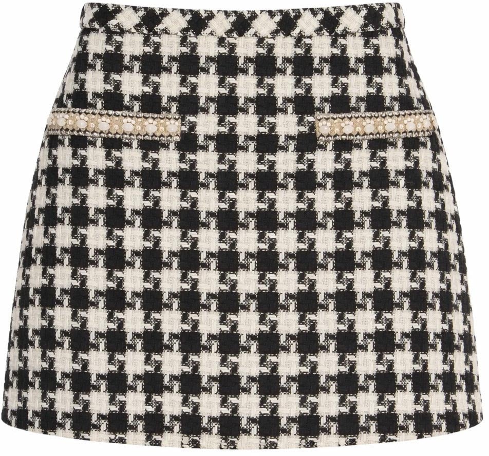 Valentino Garavani valentino garavani - Skirts - 6b3rach690k-nero Dierenprint