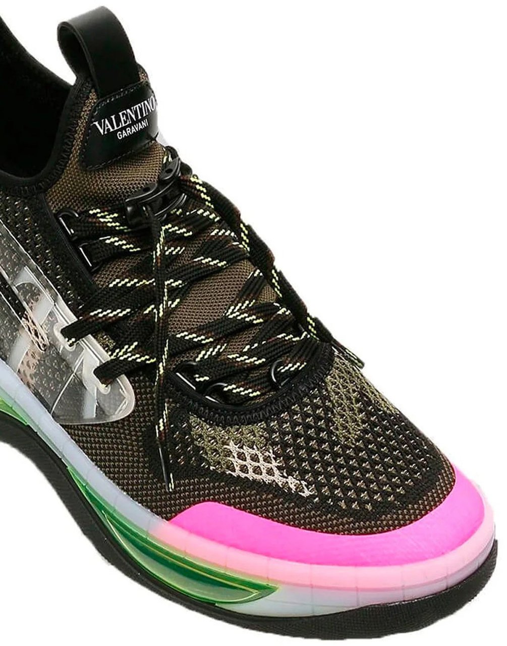 Valentino Garavani Valentino Garavani Vltn Cloud Bubble-Sole Sneakers Zwart