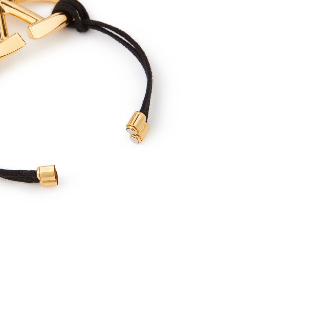 Valentino Garavani V-Logo Cotton Bracelet Divers