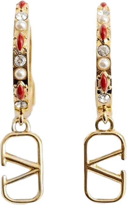 Valentino Garavani Hoop Earrings Divers