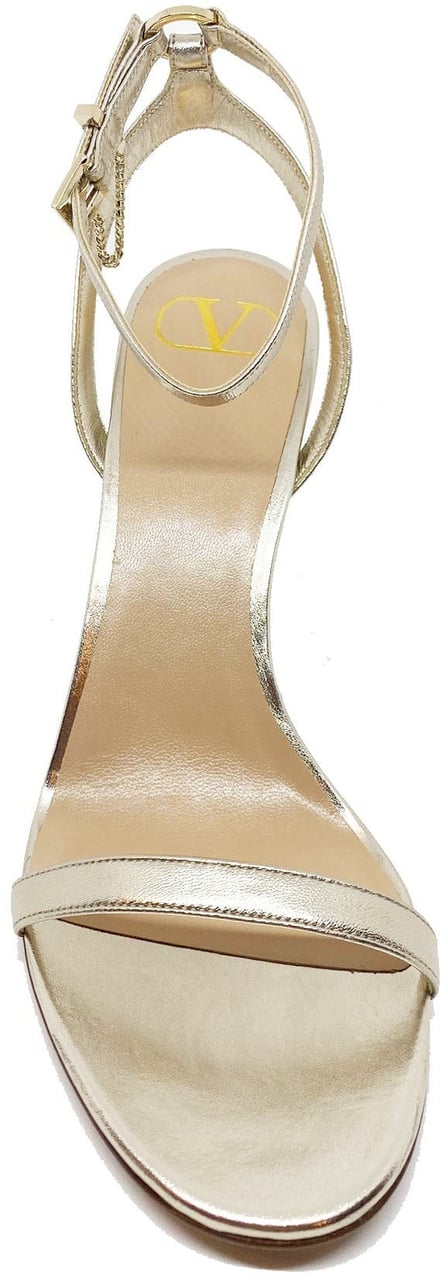 Valentino Garavani Valentino Leather Heel Sandals Divers